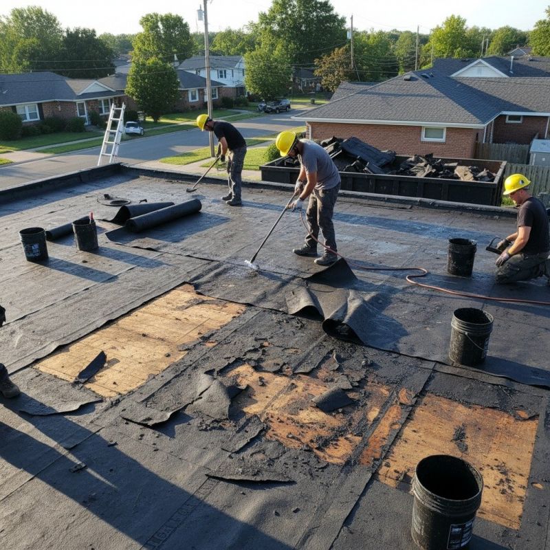 Asphalt Roof Inspection detail